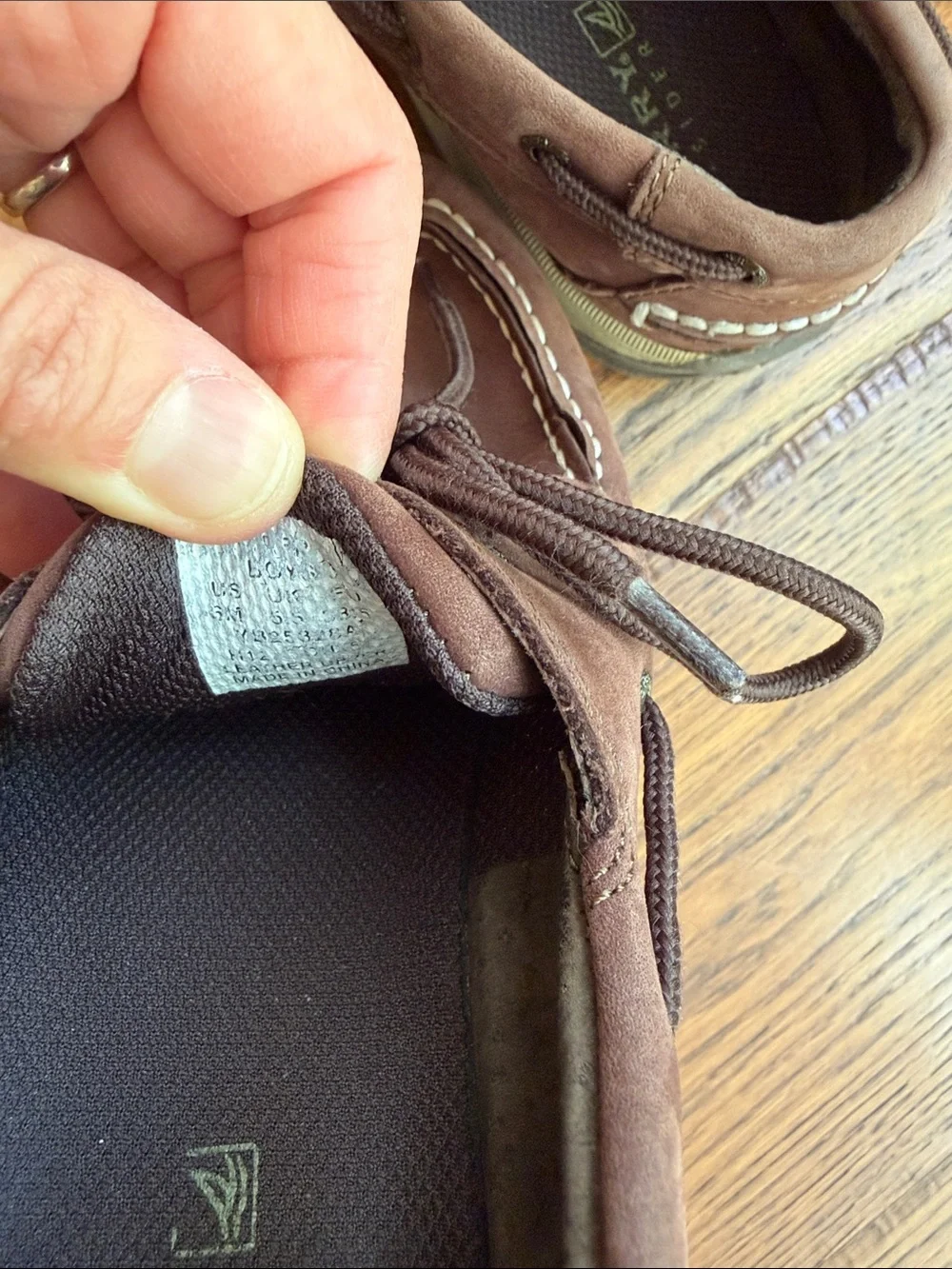 Sperry Brown Boys' Boat Shoes